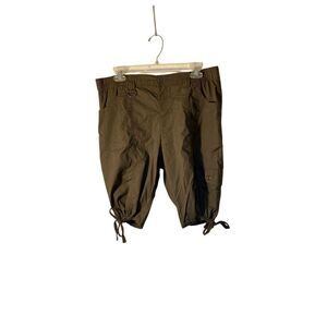 Dash women’s green Emma, Capri pants Y2K L